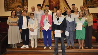 Graduación de los alumnos de Santa Marta del proyecto 'Conectando Generaciones' | Ayuntamiento de Santa Marta