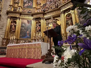 Pregón Semana Santa Plasencia. Foto: UPSA