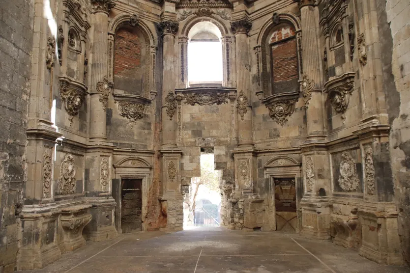 Ruinas de San Francisco el Real, convento de los padres Capuchinos en Salamanca