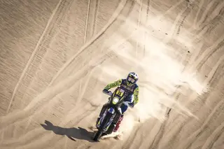 Santolino, en el Dakar 2022
