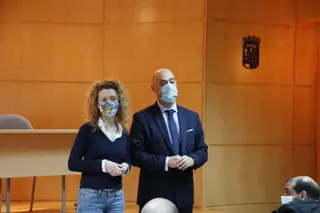 La concejala de Familia e Igualdad de Oportunidades y el gerente del Servicio Público de Empleo de Castilla y León en Salamanca durante la puesta en marcha de tres Programas Mixtos de Formación y Empleo