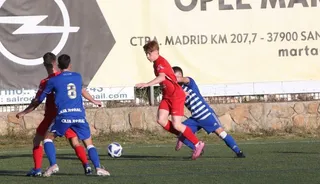 Diego Alonso, ante la Ponferradina | FOTO SALAMANCA24HORAS.COM