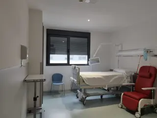 Cama del hospital de Salamanca - Archivo