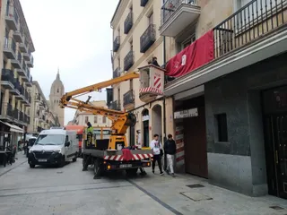Balconeras en la Rúa Mayor