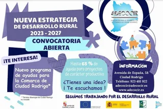 Nuevo programa de ayudas para el desarrollo rural en la comarca de Ciudad Rodrigo. Foto ADECOCIR