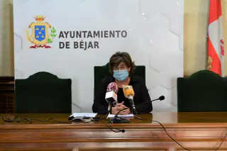 Elena Martín Vázquez, alcaldesa Ayto Béjar