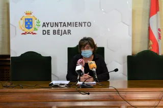 Elena Martín Vázquez, alcaldesa Ayto Béjar