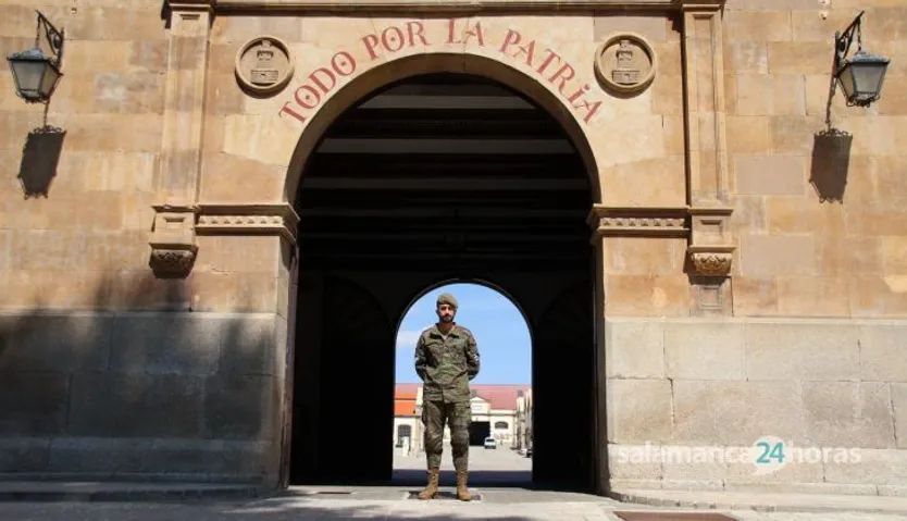 Guillermo Cépalo, teniente coronel del REI 11 de Salamanca