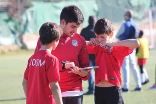 El coordinador de fútbol 7 del Santa Marta, David Recouvreur, becado por la RFEF