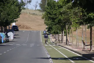 Imagen de archivo, Carril bici en Salamanca. Foto S24H