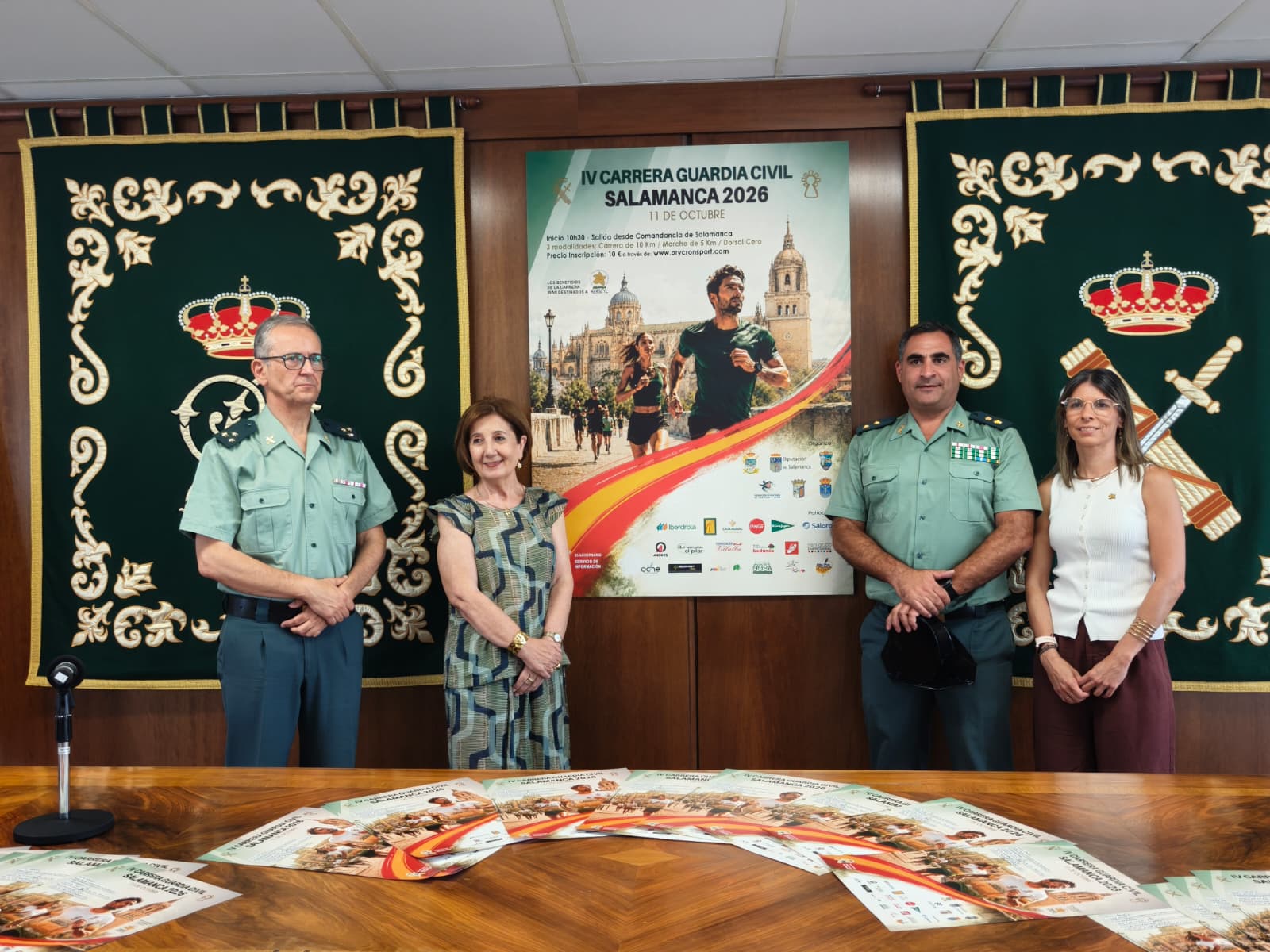 Presentación Carrera Solidaria De La Guardia Civil De Salamanca 2026