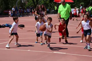 Día del Minibasket en el Parque de los Jesuitas