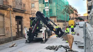 Comienzan las obras de mejora de la red de agua en Pozo Amarillo