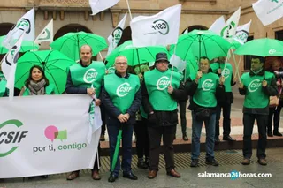 Protesta CSIF Subdelegación 5