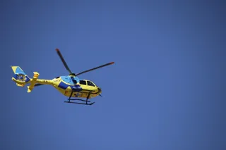 Helicóptero medicalizado Sacyl.