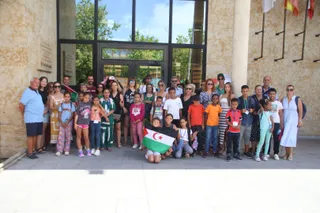 Llegada de 15 menores saharauis del programa Vacaciones en Paz 2025