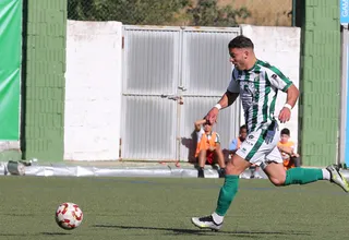 KIke López, en carrera en el Municipal Luis Ramos
