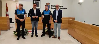 Incorporación nuevo oficial a la Policía Local de Santa Marta