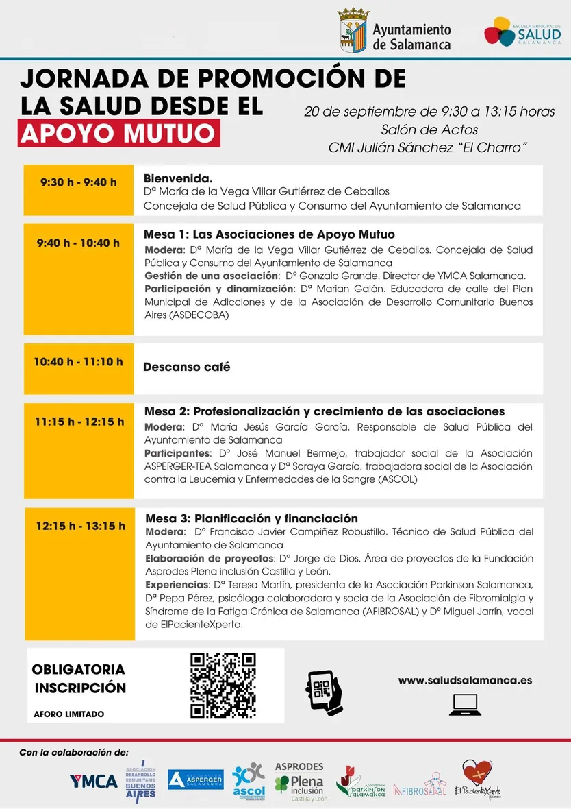 Cartel Jornada Promoción de la Salud