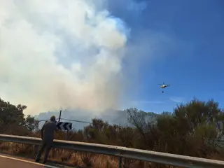 Incendio en Garcibuey