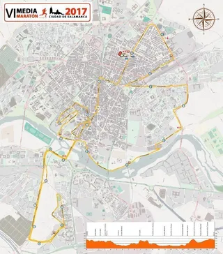 Cortes y desvíos de tráfico este domingo en gran parte de la ciudad por la media maratón