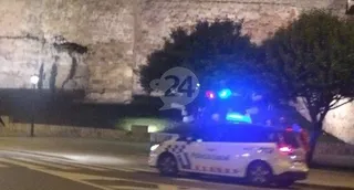 Una herida en un accidente de tráfico en Rector Esperabé