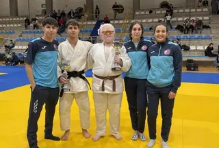 El judoka salmantino, Héctor Rodríguez, medalla de bronce en el Campeonato de España Junior