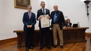 Francisco Martín Herrero ingresa en la Real Academia de Medicina de Salamanca | Universidad de Salamanca