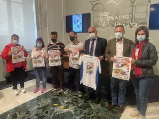 Presentación de la tercera Carrera Popular y Marcha Solidaria 'Aspar La Besana' / FOTO SALAMANCA24HORAS.COM