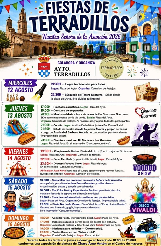 Programa De Fiestas De Terradillos
