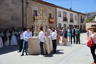 Procesión Corpus en Ledesma 2024. Fotos Andrea M.