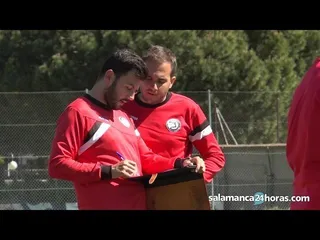 Entrenamiento previo al playoff de Unionistas