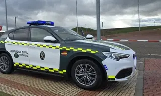 Coche de la Guardia Civil de Tráfico | Imagen de archivo Salamanca24horas