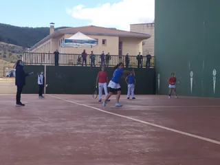 Ágreda acoge una nueva jornada del Regional Femenino de Frontenis