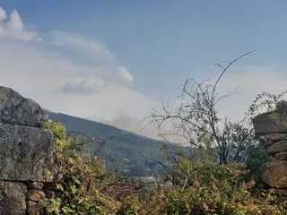 Incendio en Candelario