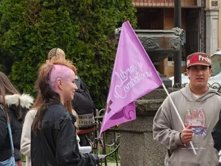 Los estudiantes de Salamanca se manifiestan por el 8M | Anass Álvarez
