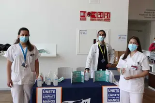 Hospital Salamanca Día Mundial Higiene de Manos