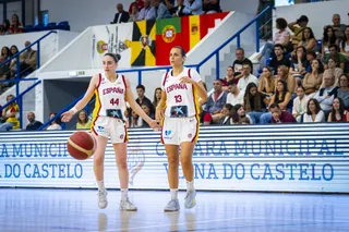 Iyana Martín y Vilaró, con la Selección Española | FOTO BALONCESTO ESP
