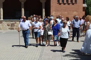 Procesión patrona en Santa Marta