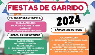 Fiestas del barrio de Garrido