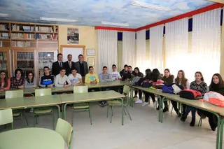 EspañaDuero forma a los jóvenes de la localidad en educación financiera