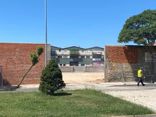 Campo de fútbol ubicado en Puente Ladrillo