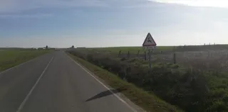 Carretera de la Mata, Monterrubio de la Armuña