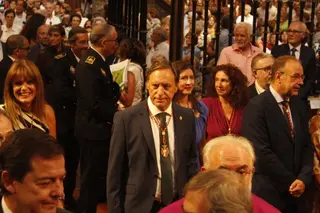 Carlos García Carbayo en la catedral. 