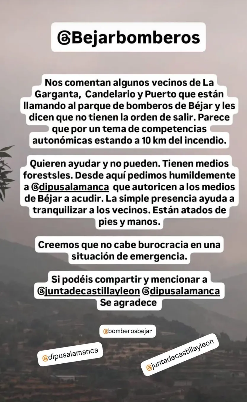 Críticas a la Diputación de Salamanca por redes sociales