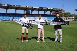Presentación de Iván Moreno, Aitor Pascual y Pau Martínez