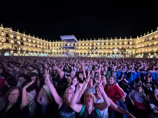 Concierto de Europe en la Plaza Mayor | Belén Hurtado