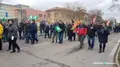 Agricultores protestando en Salamanca.