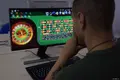 Juegos online. Foto de archivo