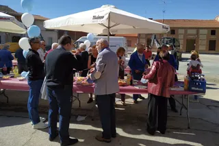 Los vecinos de Mancera han degustado un convite ofrecido por el Ayuntamiento tras las celebraciones religiosas